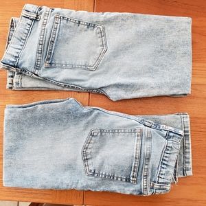 2 pair Wonder Nation big boy denim jeans